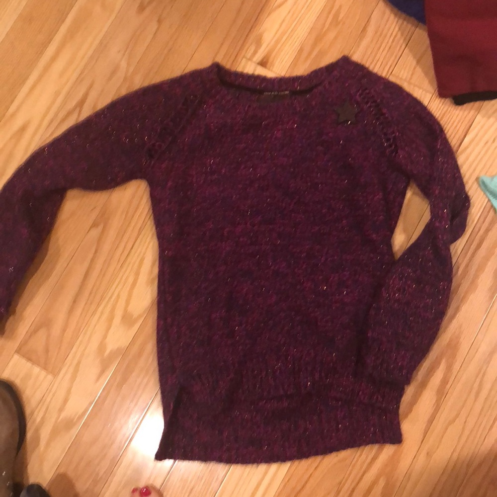 Pinkish purplish sweater